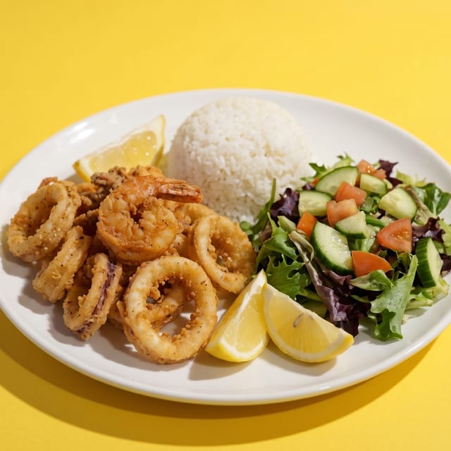 Chicken Satay Set.
