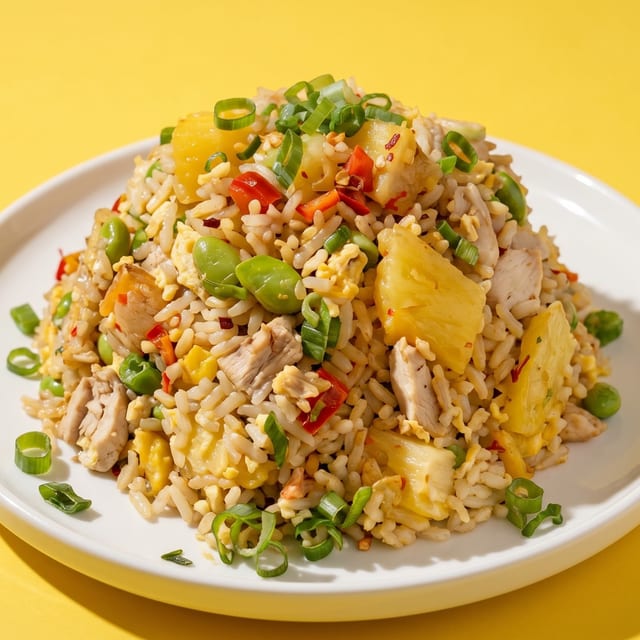 Pineapple Fried Rice.
