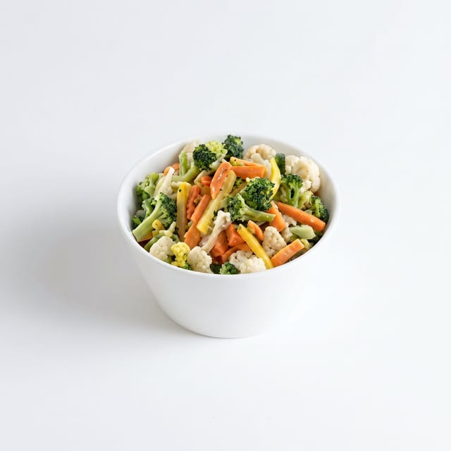 Steamed Vegetable.