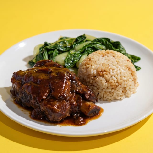 BBQ Spare Ribs Set.