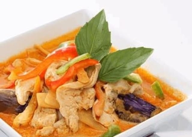 Lunch Special Red Curry.